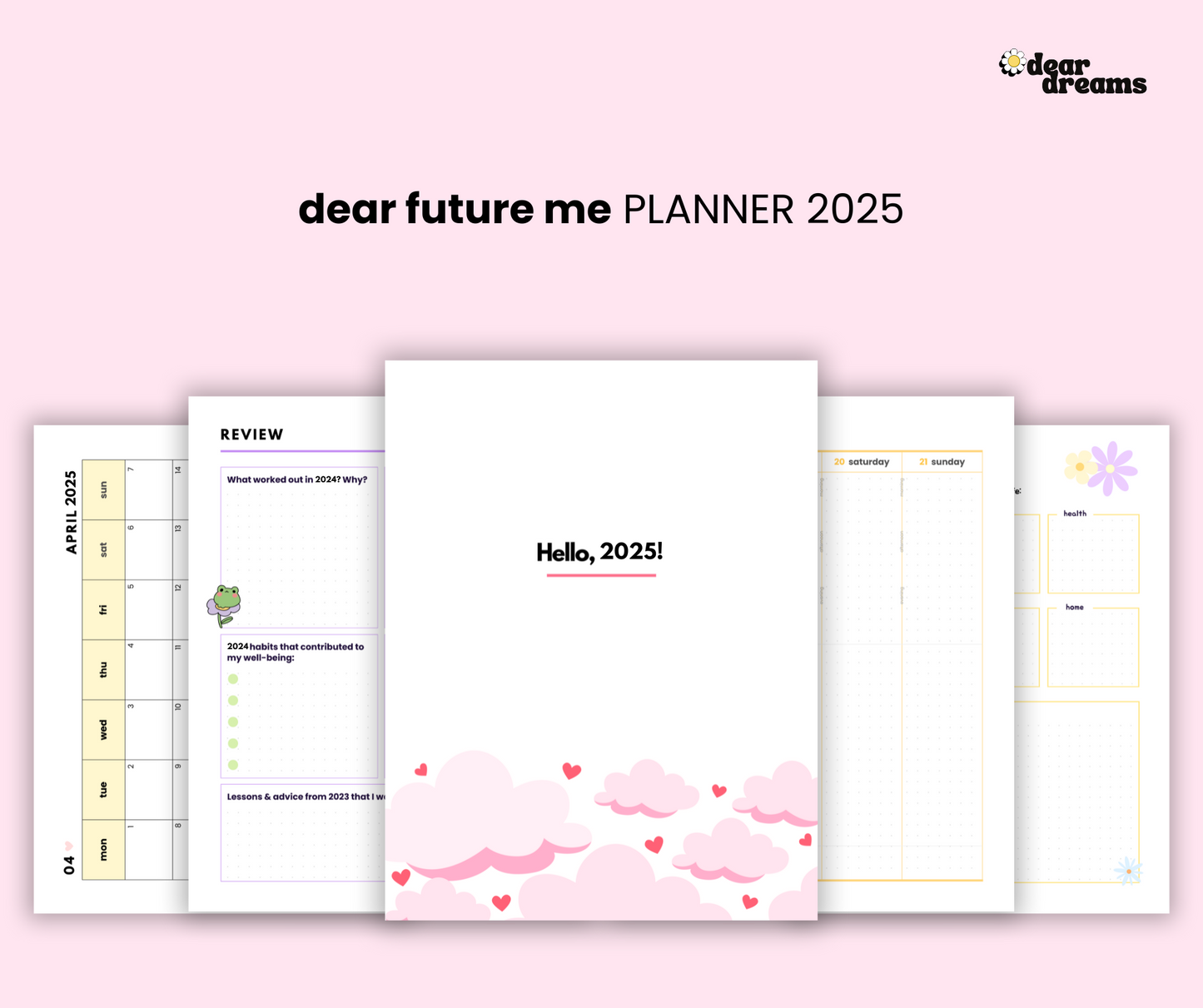 Dear Future Me Planner