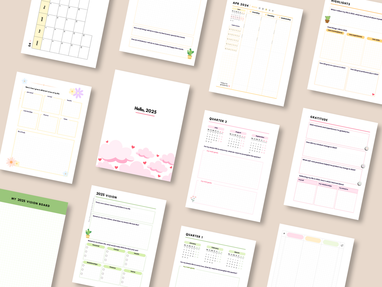 Dear Future Me Planner