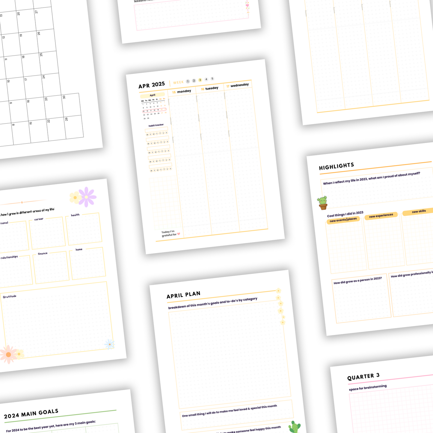 Dear Future Me Planner